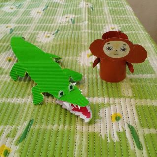 Дружба крокодила Гены и Чебурашки