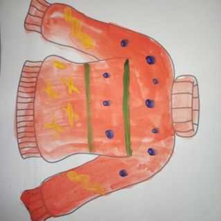 Узоры на свитере