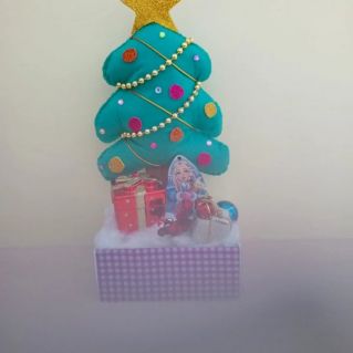 "Новогодняя елочка - красавица!"