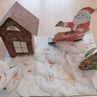 Серебрится зимушка-зима