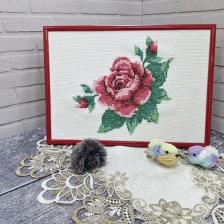 "Весеннее настроение", вышивка крестиком