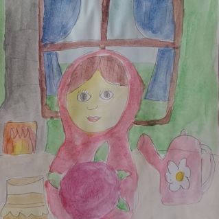 Веселая матрешка