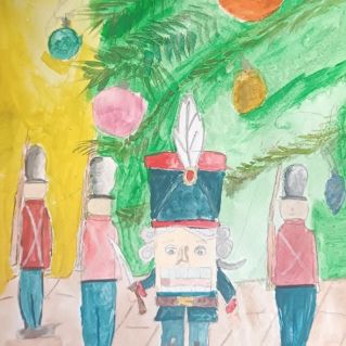 Солдатики под ёлкой