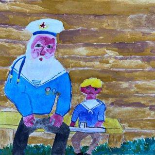 Мой дедушка - Победитель!