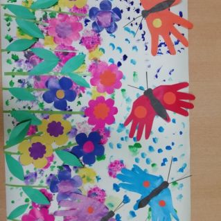 Коллективная работа "Цветочная фантазия"