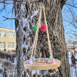 "Каждой пичужке-кормушка"