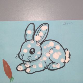 "Морковка для зайчика"