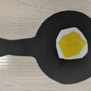 Готовлю завтрак для любимой мамочки