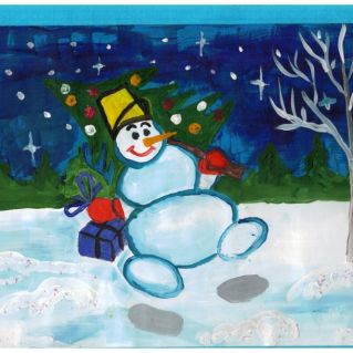 Снежный лес - полон чудес!