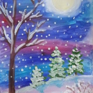 Зимний пейзаж