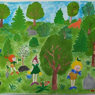 Лес – наш дом, не мусори в нем!.