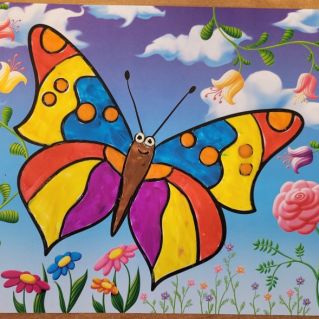 Весенняя бабочка