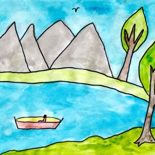 Озеро для рыбалки