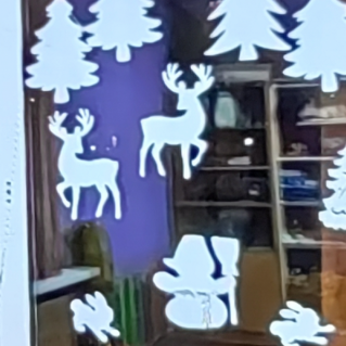 Новогодняя сказка на окне