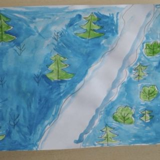 Зимний пейзаж