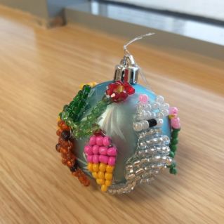 «Волшебный шар» бисероплетение