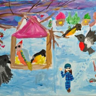 Зимующие птицы