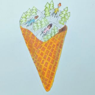 Необычное мороженое