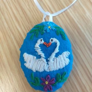 Кулон «Лебеди»