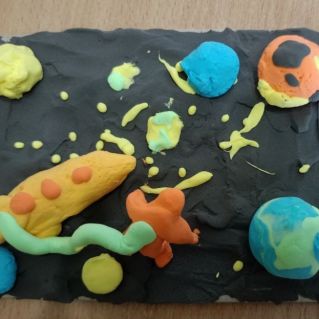 Пластилиновый космос