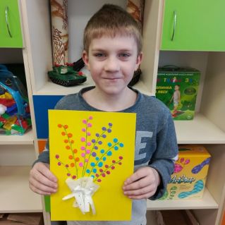 "Воздушные цветы для дам"