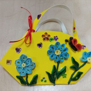 Открытка на 8 Марта