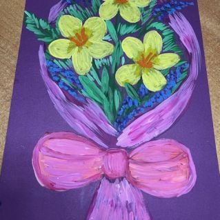 Букет для мамы