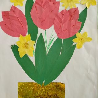 "Весенние цветы"