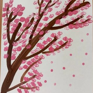 Веточка сакуры