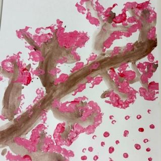 Веточка сакуры