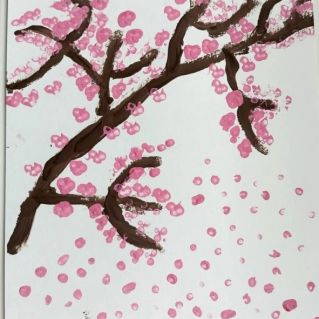 Веточка сакуры