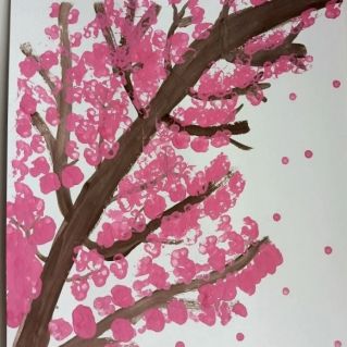 Веточка сакуры