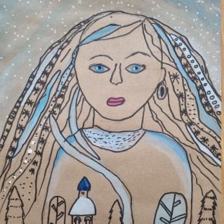 Девушка Зима