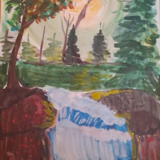 " Водопад"