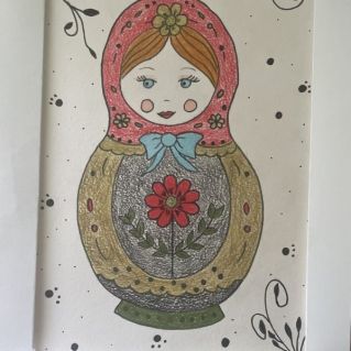 Нарядная Матрешка