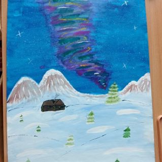 "Зимние красоты севера"