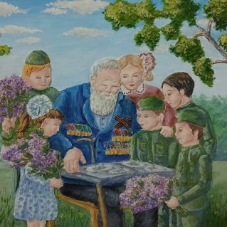 Подвиги героев на страницах книг, в семейных альбомах, в сердцах поколений