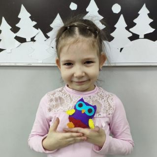 "Совушка" (Мягкий сувенир из фетра. Шитьё)
