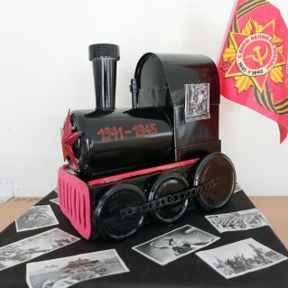 Память в деталях "На паровозе Победы"