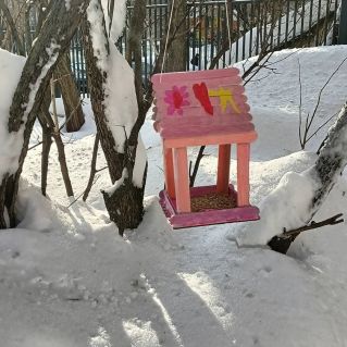 Изготовление кормушки