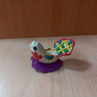 Дымковская птичка