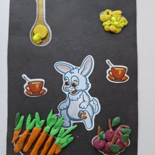 "Полезные вкусняшки зайчику"