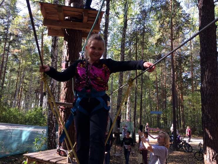 Верёвочный аттракцион