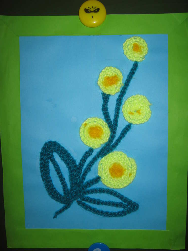 Вязание. Аппликация