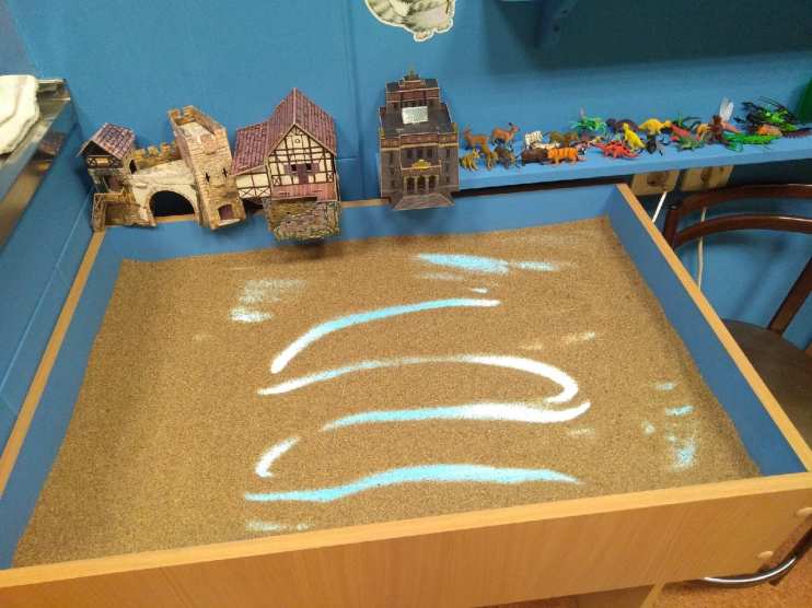 Зона песочной терапии