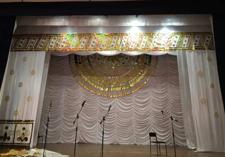 Оформление сцены