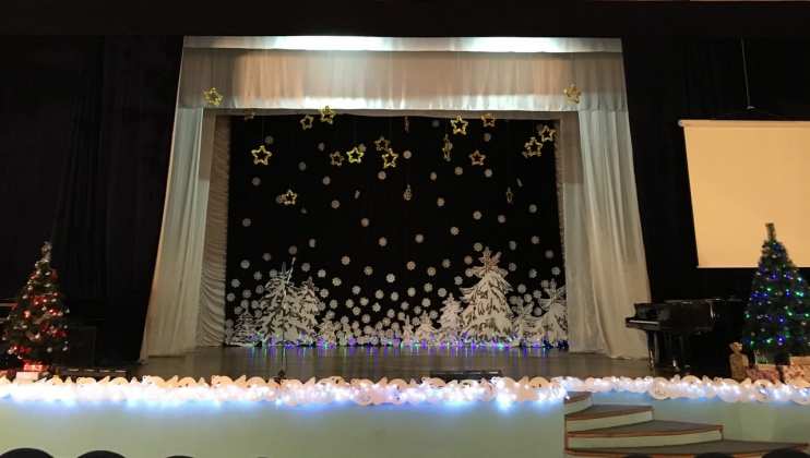 Оформление сцены