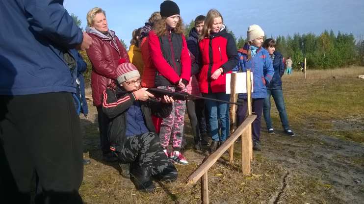 Стрельба по мишени. Жаль, не очень хороший результат