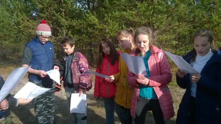 А походные песни спели хорошо